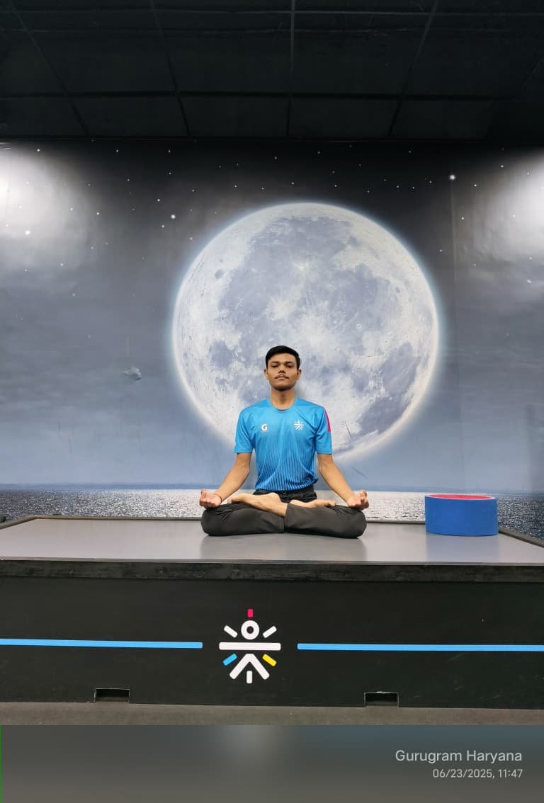 Yoga pose practice